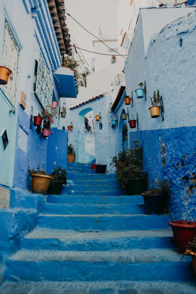 the blue city morocco